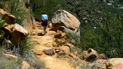PICTURES/Granite Mountain Trail/t_Sharon on Trail2.JPG